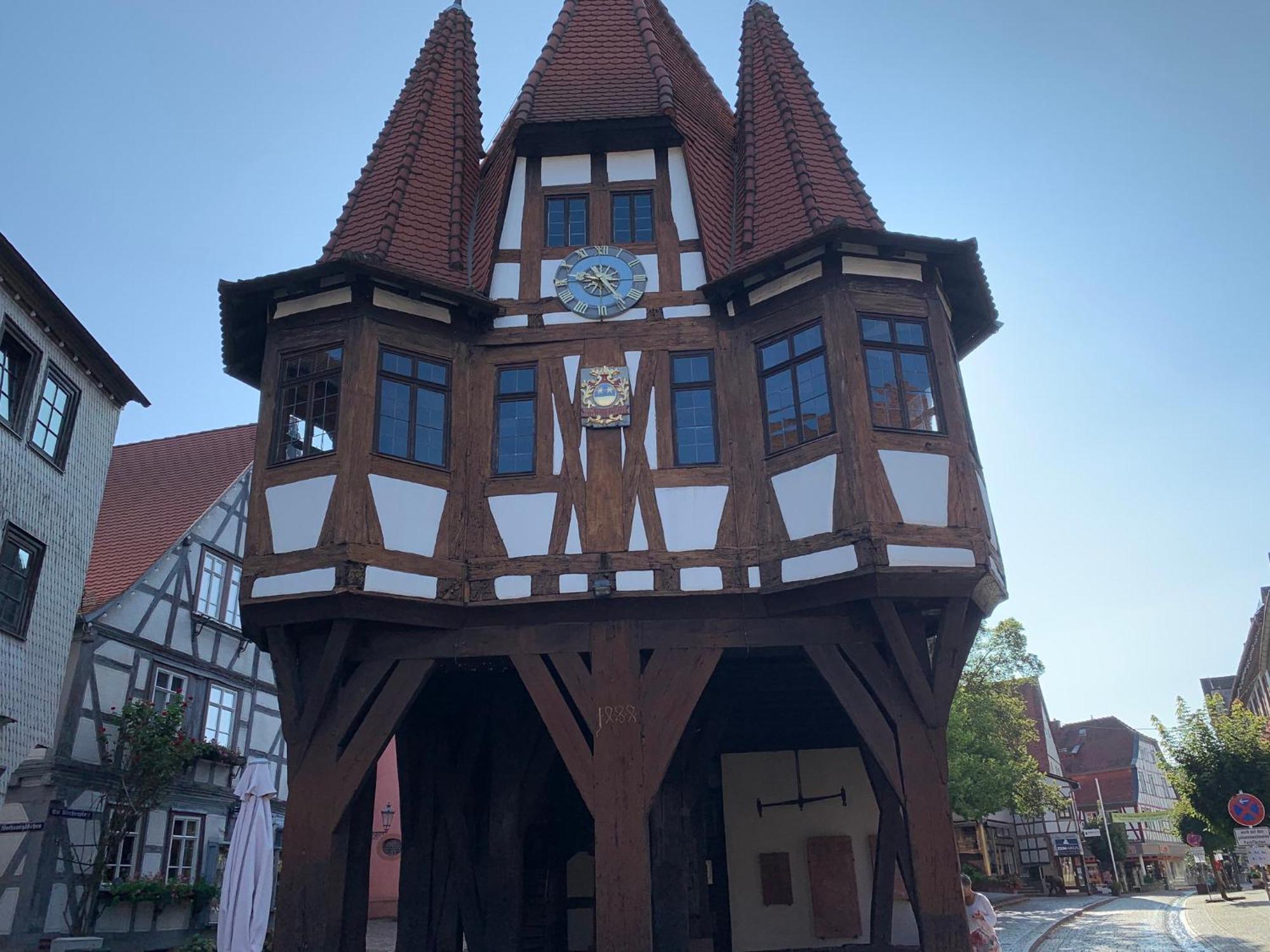 Apartment Am Historischen Rathaus Michelstadt Exteriér fotografie