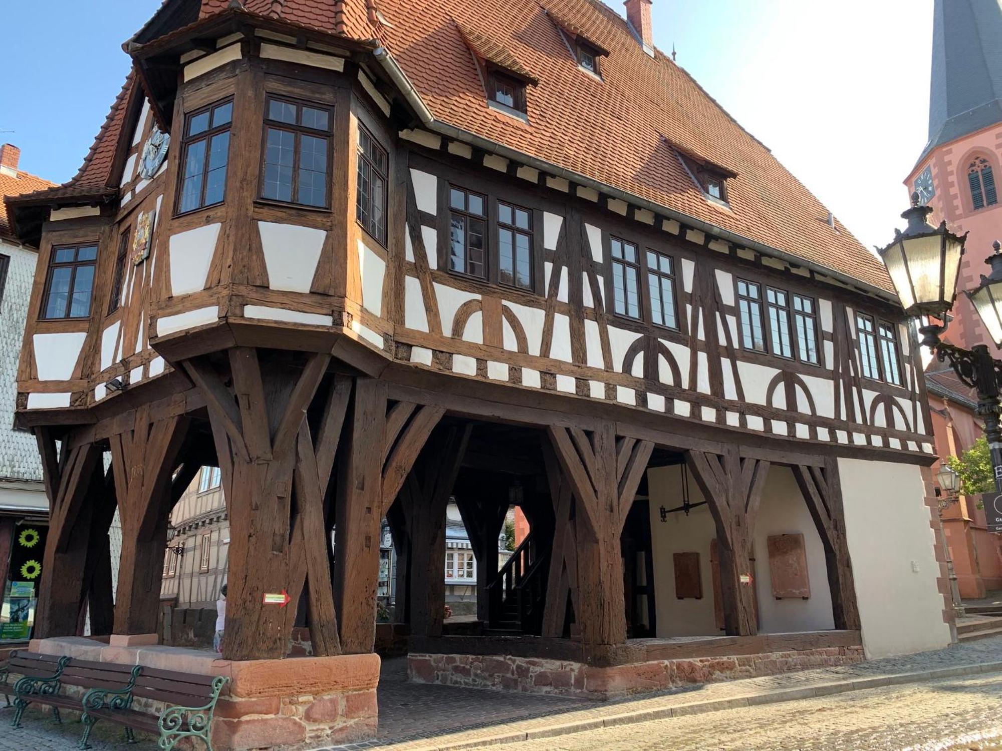 Apartment Am Historischen Rathaus Michelstadt Exteriér fotografie