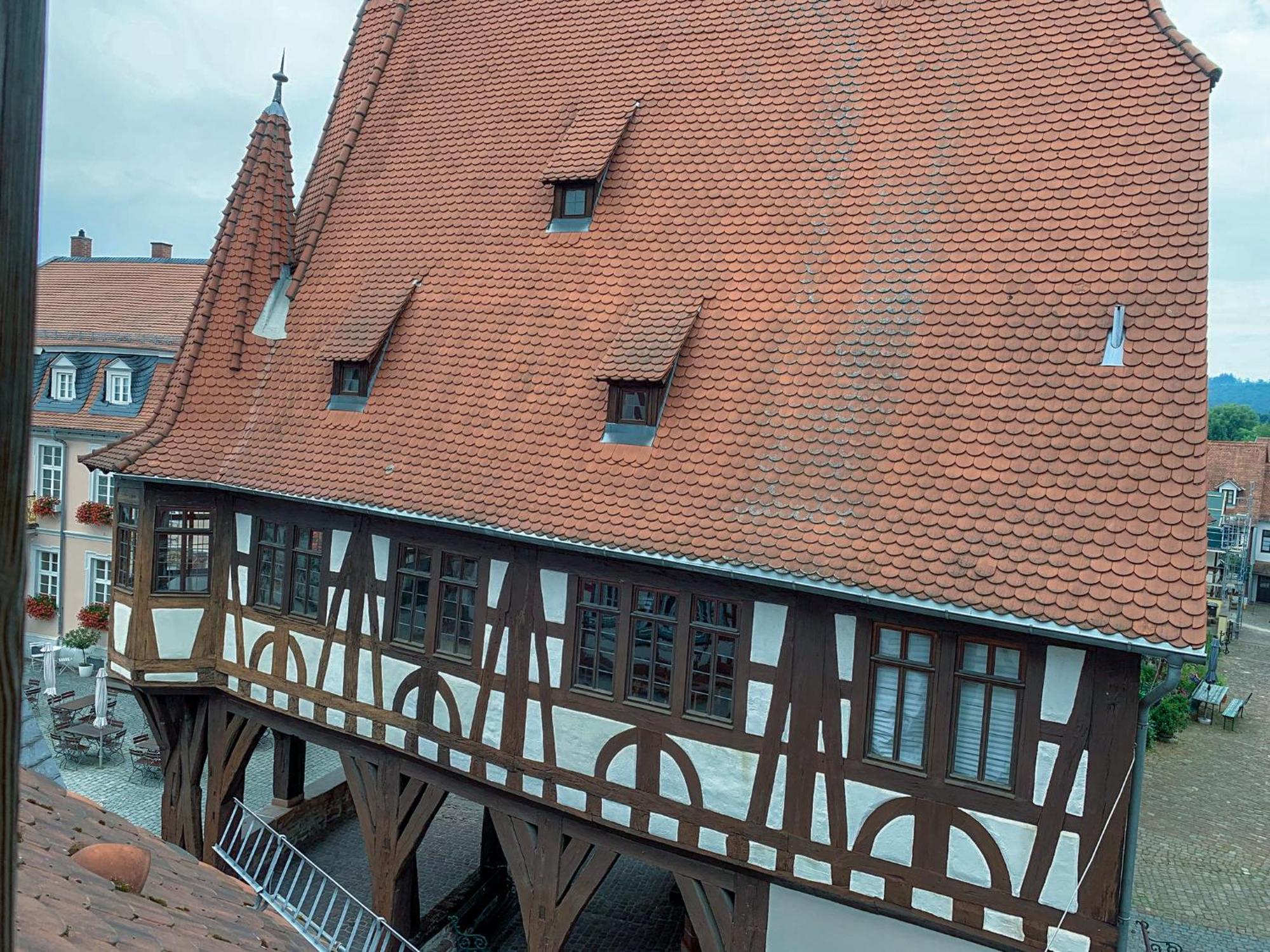 Apartment Am Historischen Rathaus Michelstadt Exteriér fotografie