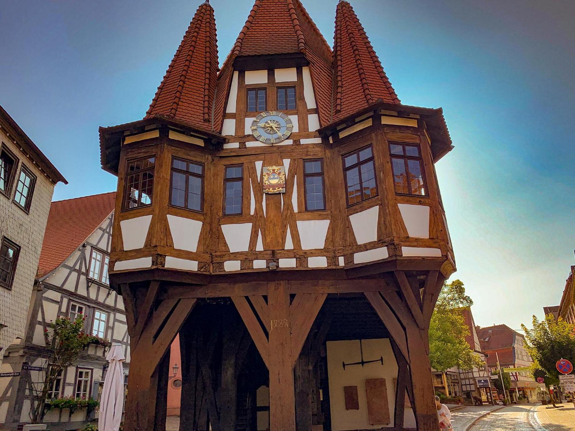 Apartment Am Historischen Rathaus Michelstadt Exteriér fotografie